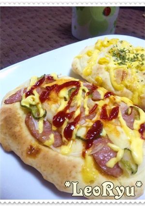 ホットケーキMIXで♡お惣菜パン♡-レシピのメイン写真