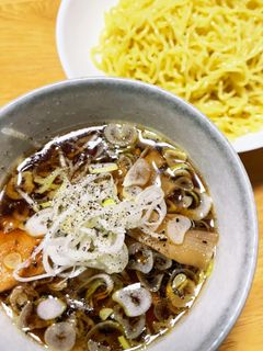 簡単!ズボラ極まる煮干と昆布のつけ麺-レシピのメイン写真