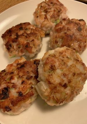 簡単じゃない至高の塩つくねレンコン焼き鳥-レシピのメイン写真
