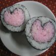 ハートの太巻き