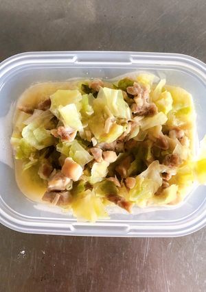 4.鳥もも肉とキャベツの味噌煮-レシピのメイン写真