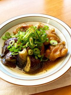 *優しいとろみ*鶏もも肉と茄子の治部煮*-レシピのメイン写真