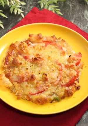 カロリー糖質オフ！豆腐チーズのピザ-レシピのメイン写真