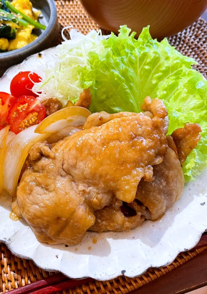 レシピ投稿祭。大判肉で作る♩豚の生姜焼き-レシピのメイン写真