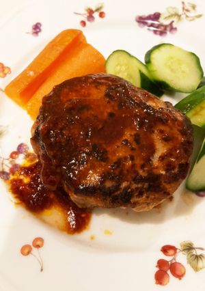 炊飯器使用し楽々下ごしらえハンバーグ-レシピのメイン写真