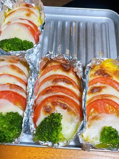 焼きカプレーゼ-レシピのメイン写真