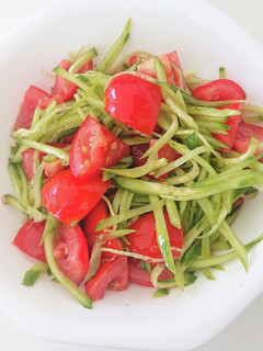 夏野菜のまぜサラダ【青じそ風味】-レシピのメイン写真