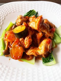 チキンのトマト煮-レシピのメイン写真