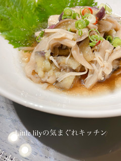 茄子とキノコのレンジ煮-レシピのメイン写真