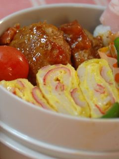 お弁当❤カニカマ入り卵焼き-レシピのメイン写真
