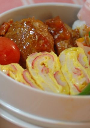 お弁当❤カニカマ入り卵焼き-レシピのメイン写真