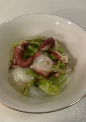 とっても簡単！タコの和風さっぱり酢-レシピのメイン写真
