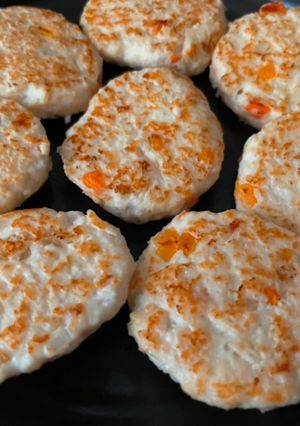 離乳食後期〜完了期☆簡単豆腐ハンバーグ☆-レシピのメイン写真
