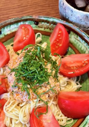 冷やし中華のツナマヨ食べラーのっけ-レシピのメイン写真