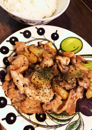 ゴールドキウイと豚のソテー-レシピのメイン写真