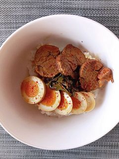 煮豚の汁を再利用☆玉子&豚丼-レシピのメイン写真