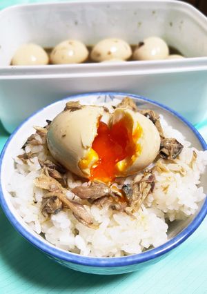 ！！爆誕！！サバ缶入り半熟煮卵♪絶品♪-レシピのメイン写真