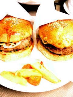 ハンバーガー-レシピのメイン写真