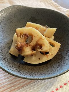 レンコンの土佐煮-レシピのメイン写真