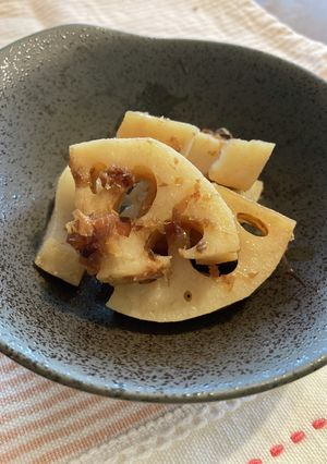 レンコンの土佐煮-レシピのメイン写真
