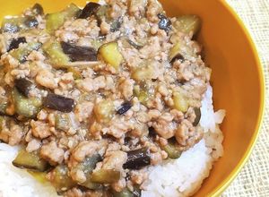 子どもも食べやすい！麻婆茄子丼-レシピのメイン写真