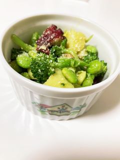 たことブロッコリーポテトのバジルソース-レシピのメイン写真