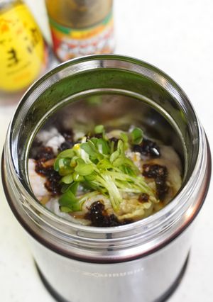 豚の冷しゃぶ油そば-レシピのメイン写真
