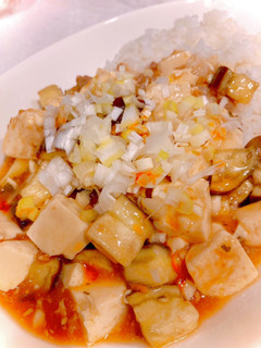麻婆豆腐なす丼-レシピのメイン写真