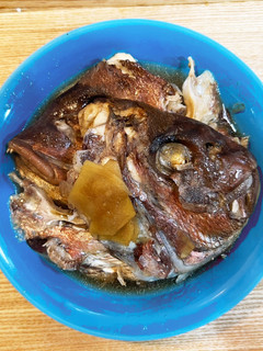 すき焼きのタレの味付と圧力鍋で作る鯛あら-レシピのメイン写真