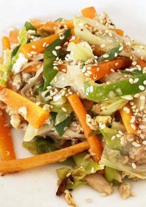 残り物野菜でしりしり風炒め-レシピのメイン写真