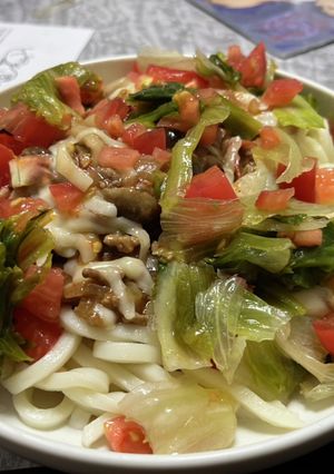 タコライス(今日はうどんでした)-レシピのメイン写真