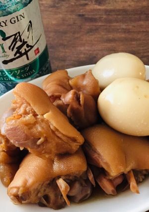 おうちで簡単！ぷんるぷるん豚足煮-レシピのメイン写真