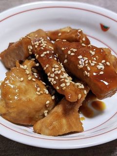まぐろの角煮-レシピのメイン写真