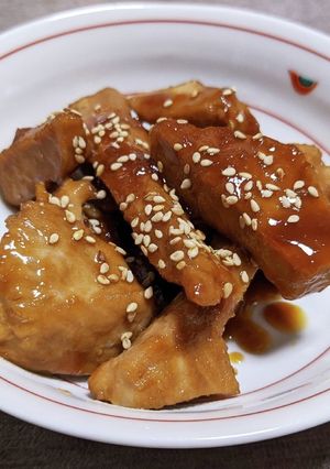 まぐろの角煮-レシピのメイン写真