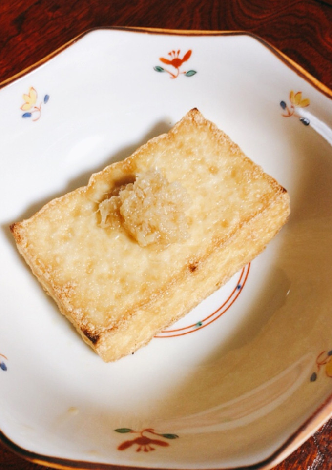 厚揚げのグリル焼き-レシピのメイン写真