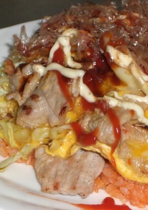 お好み焼き風オムライス-レシピのメイン写真