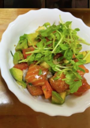 ポキ丼-レシピのメイン写真