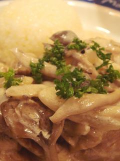 パンにゴハンに◎鶏肉ときのこのクリーム煮-レシピのメイン写真