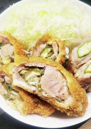 豚ヒレ梅しそチーズ巻-レシピのメイン写真
