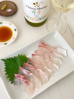 鯛のおさしみ昆布締め-レシピのメイン写真
