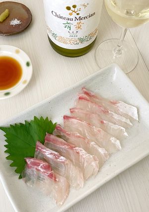 鯛のおさしみ昆布締め-レシピのメイン写真