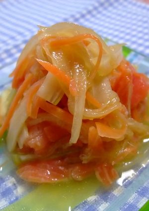 スモークサーモンのマリネ-レシピのメイン写真