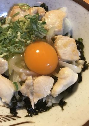 生玉親子丼●塩風味-レシピのメイン写真