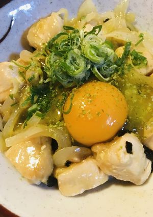 我が家の丼●生玉親子丼-レシピのメイン写真