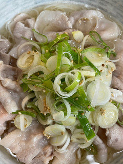 豚バラ塩そうめん-レシピのメイン写真