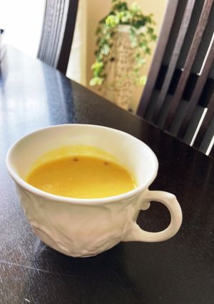 レシピ投稿祭サツマイモとカボチャのスープ-レシピのメイン写真