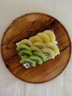 キウイのオープンサンドイッチ-レシピのメイン写真