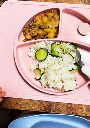 幼児ごはんにも！ツナときゅうりの酢飯ご飯-レシピのメイン写真