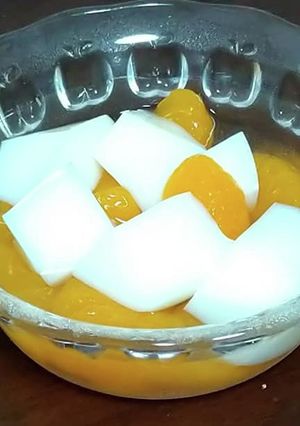 杏仁豆腐みたいな牛乳ゼリー-レシピのメイン写真