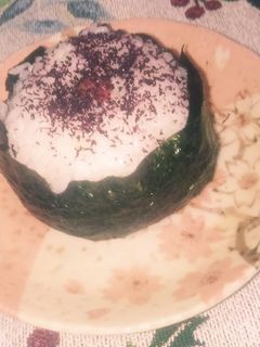 ゆかり梅干し海苔巻き丸おむすび-レシピのメイン写真